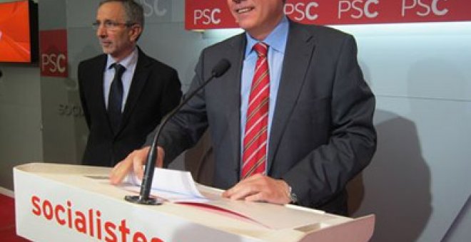El PSC se desmarca del PSOE y apoyará la moción sobre la consulta catalana