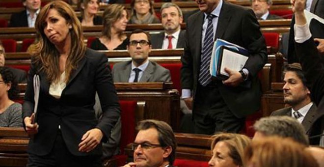 El Parlament da el primer paso para dar amparo legal a la consulta soberanista