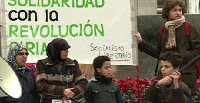 Apoyo al pueblo sirio en el segundo aniversario de su revolución