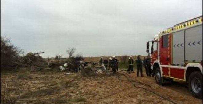 Fallece un hombre tras estrellarse su avioneta en un pueblo de Madrid