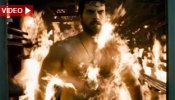 Superman arde en el nuevo clip de 'El Hombre de acero'