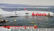 Un avión con 172 pasajeros acaba en el mar tras sobrepasar Bali