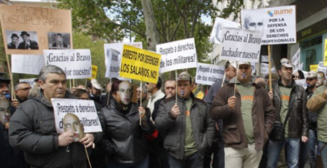 Los militares "solo queremos tener los mismos derechos que el resto de los ciudadanos"