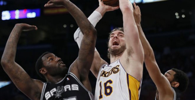 Los Spurs terminan con la agonía de los Lakers