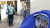 Acampadas extremeñas para pedir a Monago renta básica y el fin de los desahucios