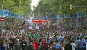 La manifestación del 15M en Barcelona culmina con la ocupación de un edificio