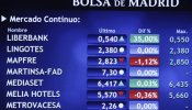 Liberbank se dispara un 30% en su primer día en bolsa