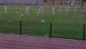 Un 'cementerio' en el estadio del Xerez