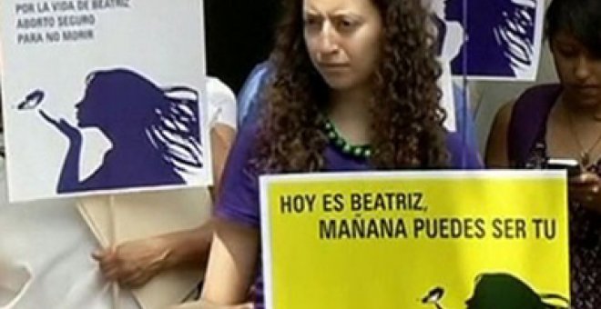 Beatriz vuelve a su casa tras recibir el alta