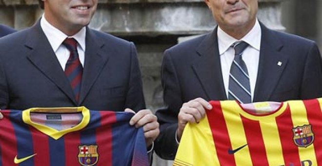 La directiva del Barça pretende que la decisión de cambiar el patrocinio de la camiseta sea suya