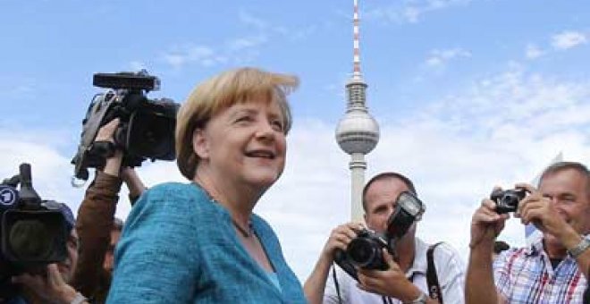 Merkel promete en campaña emprender políticas sociales