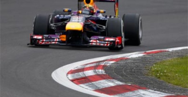Vettel toma el mando de una jornada sin reventones