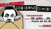Los querellantes de Bárcenas se concentrarán en Sol para pedir la dimisión de Rajoy