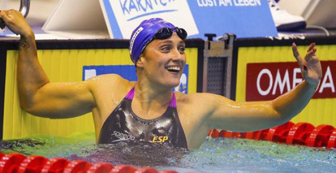 Mireia Belmonte pulveriza el récord del mundo de 800 metros libres en piscina corta