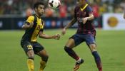 Neymar pone la clase en la victoria del Barça en Malasia
