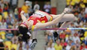 Ruth Beitia cosecha en el salto de altura la segunda medalla para el equipo español