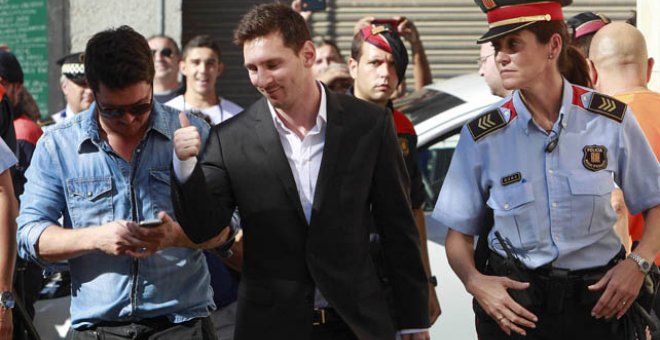 Messi declara ante el juez que no conocía su situación tributaria