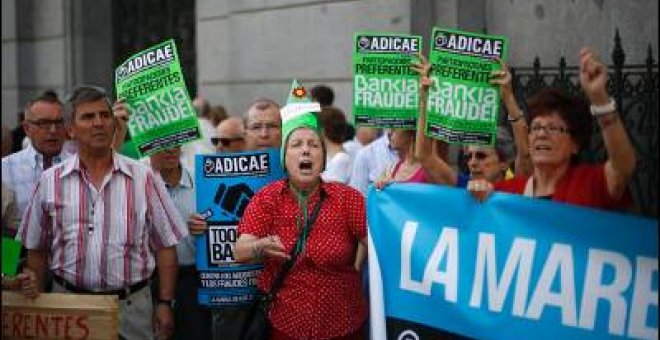 Casi 6.500 preferentistas demandan a Bankia, Catalunya Banc y Novagalicia