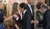 Aznar acude al Palacio Real a "defender la democracia y la unidad nacional"
