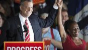 Bill de Blasio se convierte en el primer alcalde demócrata de Nueva York en 20 años