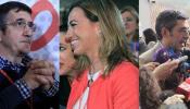 Los aspirantes a liderar el PSOE alaban la renovación del partido pero se olvidan de las primarias