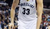 Marc Gasol se lesiona la rodilla izquierda