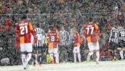 Una brutal nevada sobre Estambul obliga a suspender el Galatasaray-Juventus