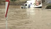 Derrumbes, inundaciones y cortes de luz por el temporal en Canarias