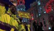 Los trabajadores de alumbrado público de Madrid inician la huelga indefinida