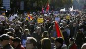 "No queremos pagar su deuda con nuestra sanidad y educación"