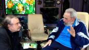 Fidel Castro recibió a Ignacio Ramonet en su casa de La Habana la semana pasada