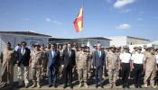 Rajoy visita a los militares que luchan contra la piratería en el Índico