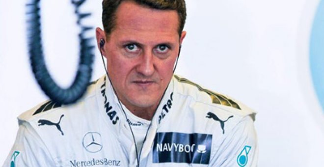 El casco de Schumacher se partió debido a la violencia del impacto