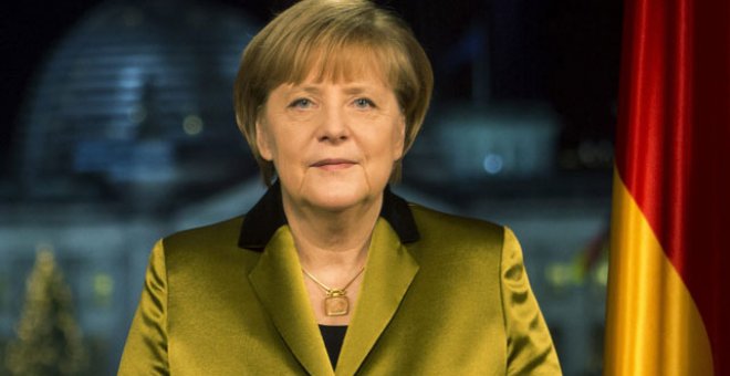 Merkel celebra el Fin de Año deseando más austeridad para 2014