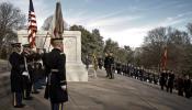 Rajoy honra a los soldados caídos por EEUU en su primer acto en Washington