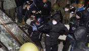 Los manifestantes ucranianos ocuparán un edificio como refugio y comedor