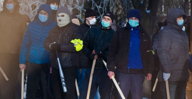 Denuncian ataques contra judíos durante los disturbios en Kiev