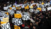 30.000 personas piden la retirada de la reforma de la ley del aborto y la dimisión de Gallardón