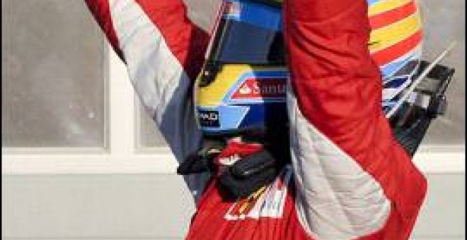 Fernando Alonso, vencedor del G.P. de Bahrein