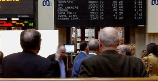 La bolsa española se hunde un 6,64% hasta los 9.300 puntos