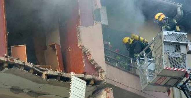 Mueren cuatro personas en Logroño tras el derrumbe de un edificio