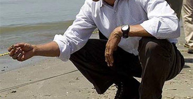 Obama visita Nueva Orleans para acallar las críticas por el derrame