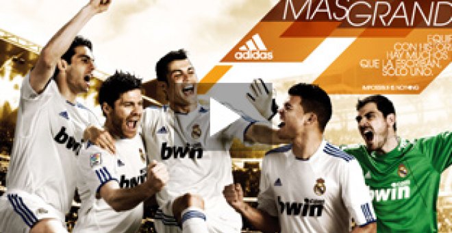 Rayos solares en la nueva camiseta del Real Madrid