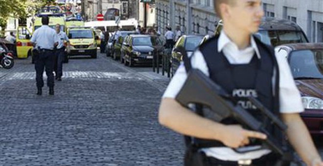 Dos muertos en un tiroteo en un juzgado de paz de Bruselas