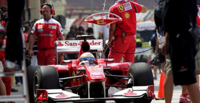 Fernando Alonso saldrá cuarto en Valencia