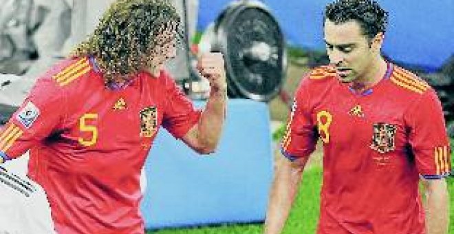 'A mí el balón Xavi que los arrollo'