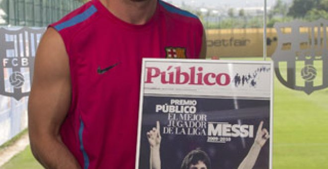 Messi se lleva el 'Público' a casa