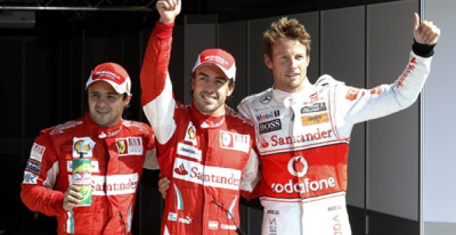 Alonso logra en Italia su primera 'pole' del año