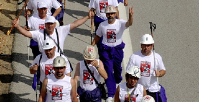 La actividad minera vuelve a paralizarse en el norte de España