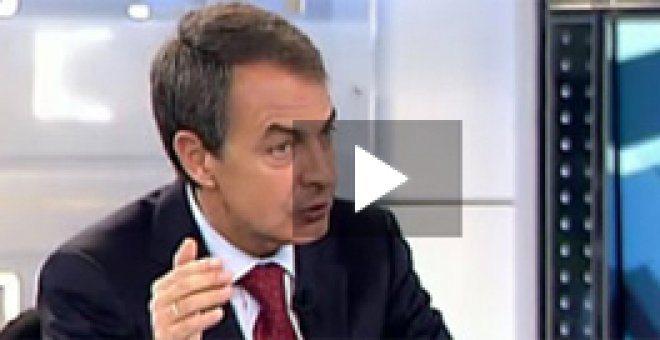 Zapatero: "No hay movimiento de sillones" en el PSOE